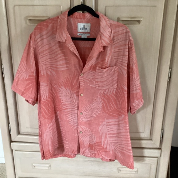 28 Palms Other - 28 Palms Hawaiian leaf shirt